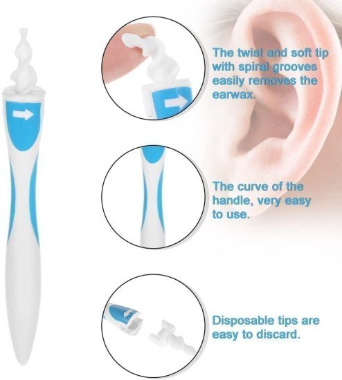 Smart Swab Silicone Easy Earwax Personal Care