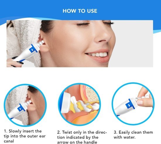 Smart Swab Silicone Easy Earwax Personal Care