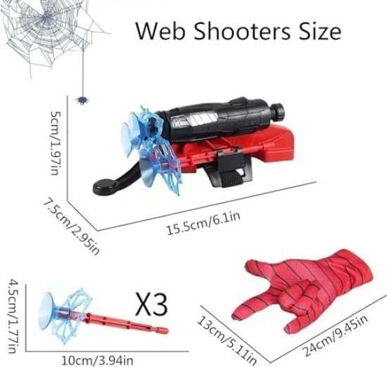 Spider Web Shooters Toys