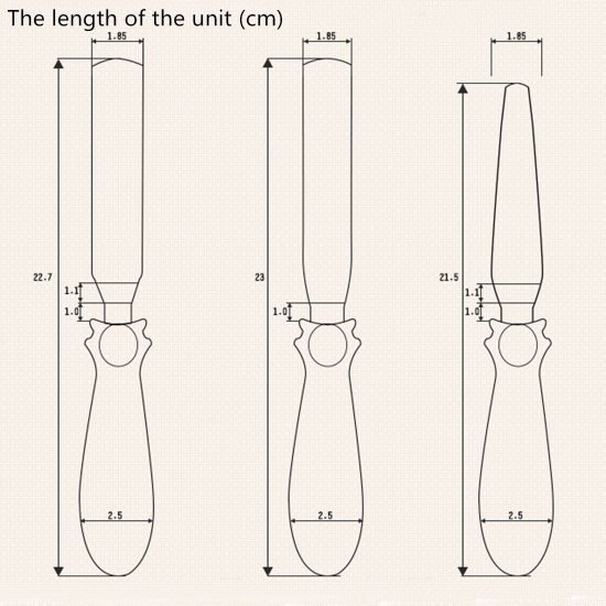 Stainless Steel Cake Icing Spatula Set of 3 Kitchenware