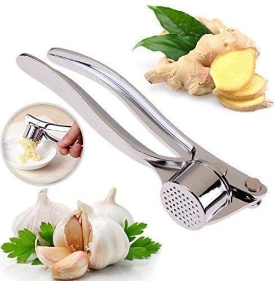 Stainless Steel Garlic Crusher Garlic Press Ginger Kitchenware