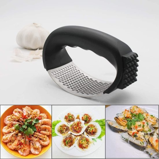 2 in 1 Garlic Crusher Garlic Press Kitchenware