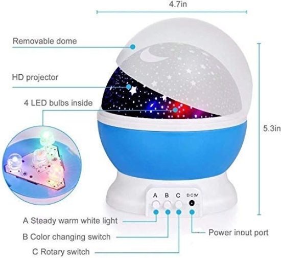 Star Master  Moon Star Light  Galaxy Projector Light Home Improvement