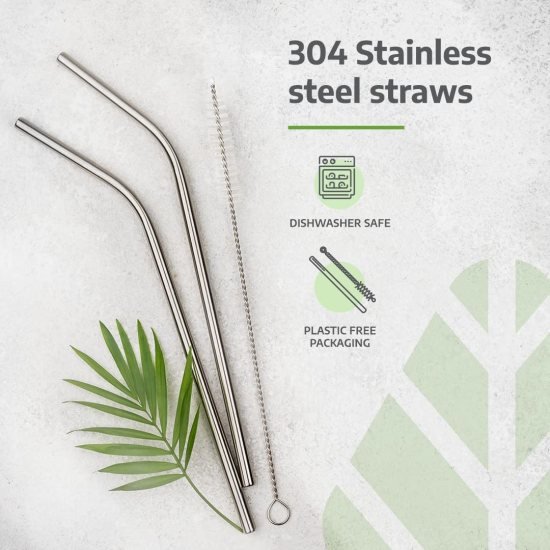 Steel Straw Drinking Home & Kitchen