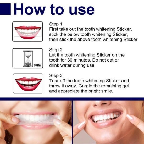 Teeth Whitening Strip 7 pair Personal Care