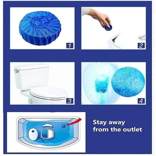 Toilet Cleaning Tablet 10 pcs Cleaning Accessories