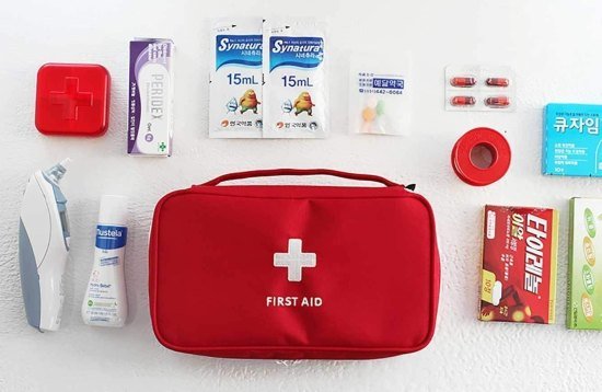 First Aid Travel Medicine Pouch  Travelling Bags