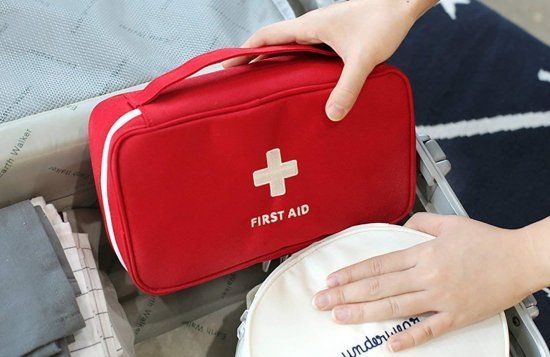 First Aid Travel Medicine Pouch  Travelling Bags