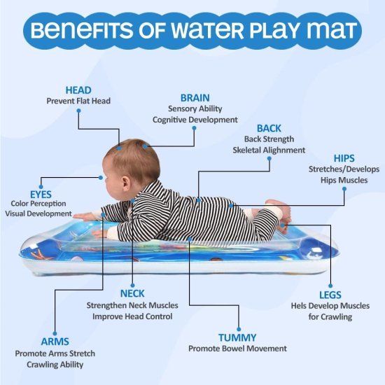 Tummy time Baby Play Water Mat slapped Baby Products