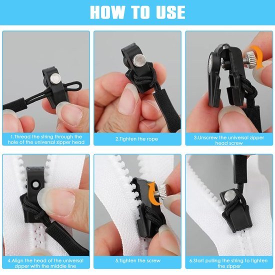 Universal Zipper Chain Puller Home Improvement