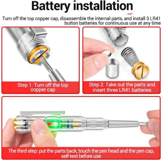 Voltage Tester Pen Office & Stationery